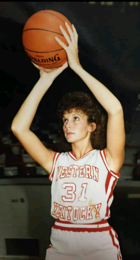 Before patrolling the halls for dress-code violations, Ms. Logic defended the lane at Western Kentucky. 