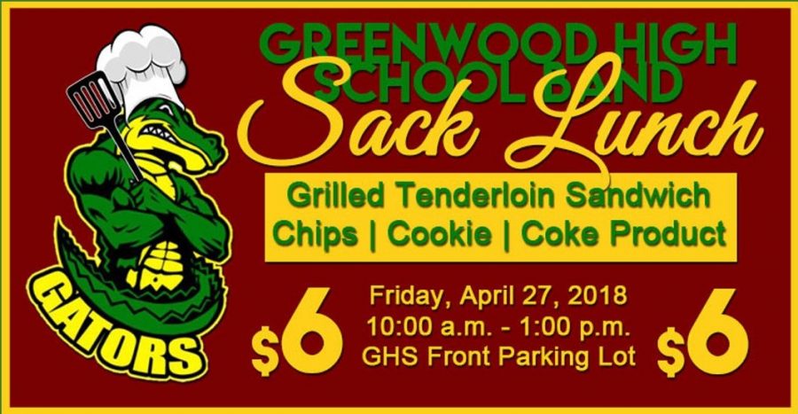 Greenwood Band has Lunch Fundraiser