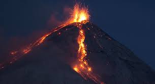 Guatemalas Fuego Volcano Erupts
