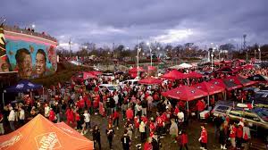 Tailgating Party for a college football championship