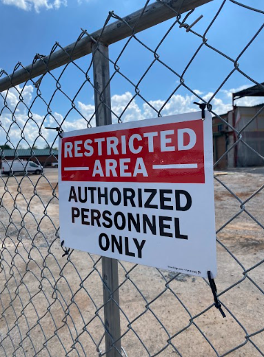 “Pardon Our Dust” With Greenwood High School’s Construction