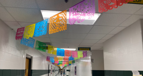 Colorful Flags in Celebration of Hispanic Heritage Month